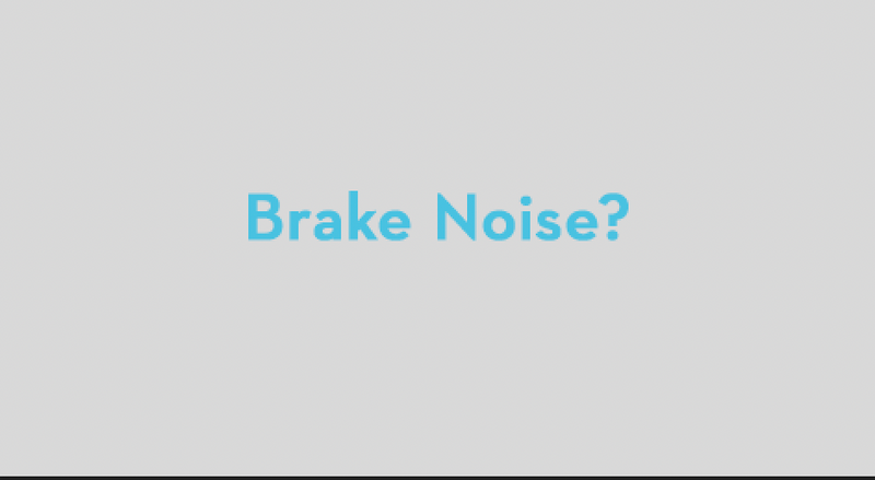 I just received my bike and the brakes are making a lot of noise?
