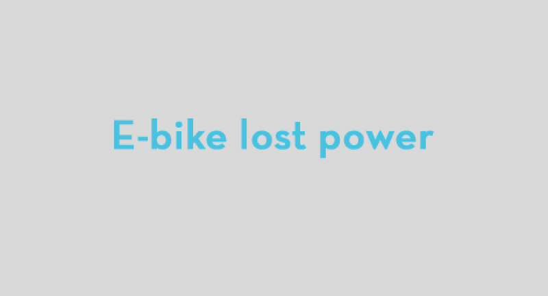 Bike powering off in the middle of your ride