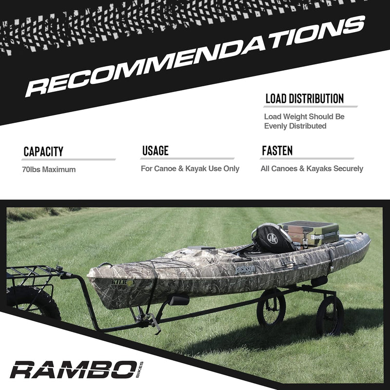 Canoe and Kayak Trailer Cart