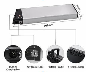 Kracken Mark 5 Battery 48v 17Ah (60 Miles )