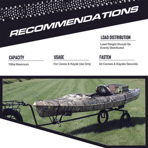 Canoe and Kayak Trailer Cart