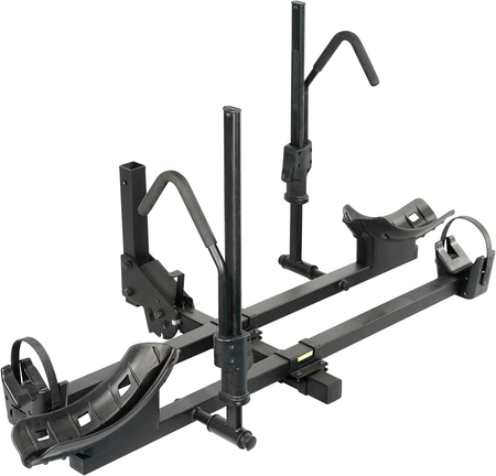 Fat tire ebike carrier, smart tilting x 72 lbs (144 lbs total)