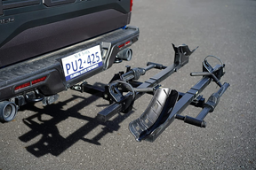 Fat tire ebike carrier, smart tilting x 72 lbs (144 lbs total)