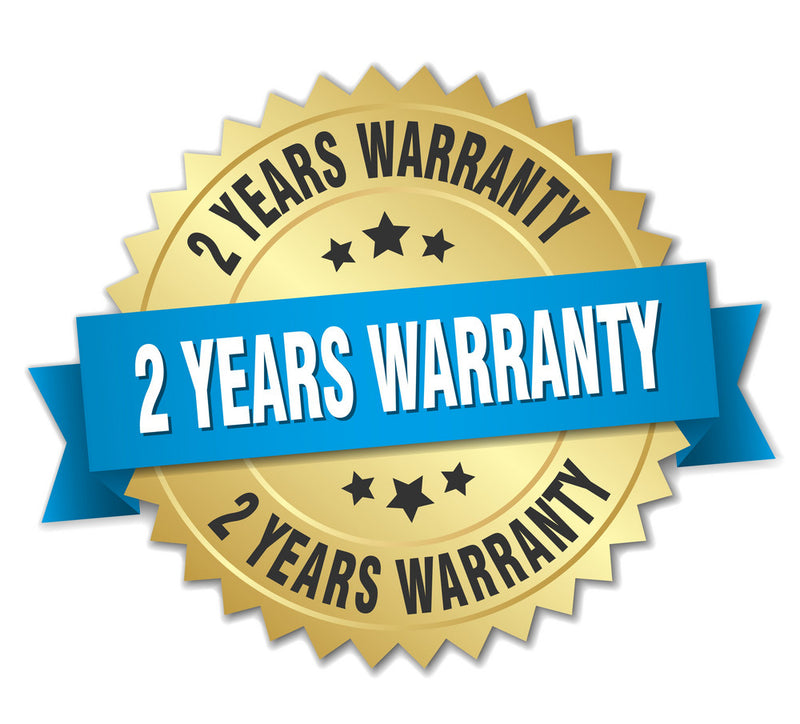 2 Year Warranty