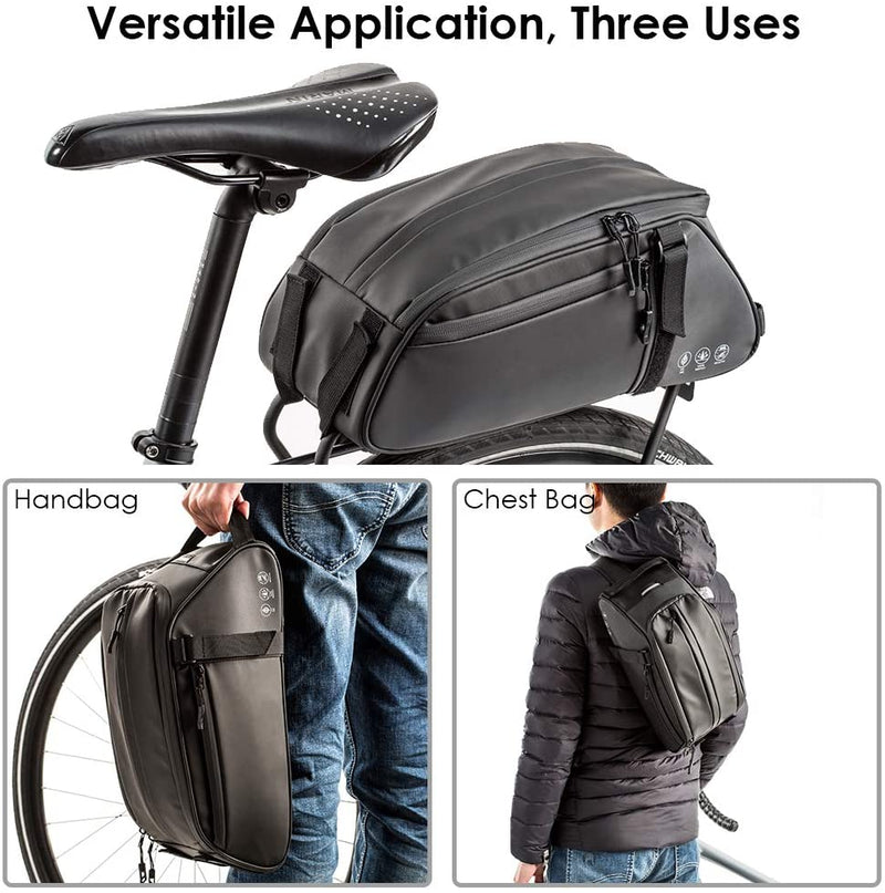 Reflective Rear Rack Bag