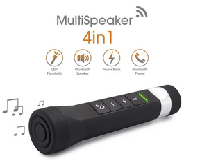 Flashing light / portable speaker with powerbank - Kracken Airsoft